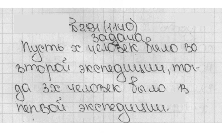 Скан решения номера 291 (1140)