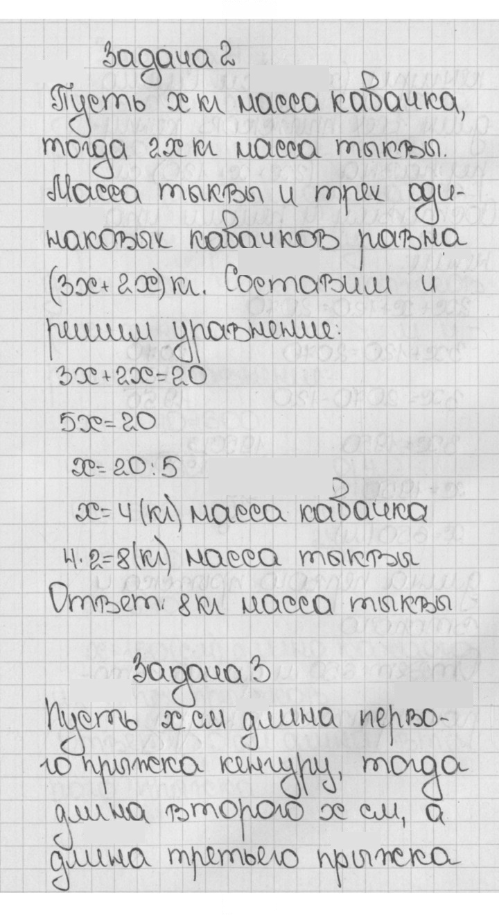 Скан решения номера 315 (1164)
