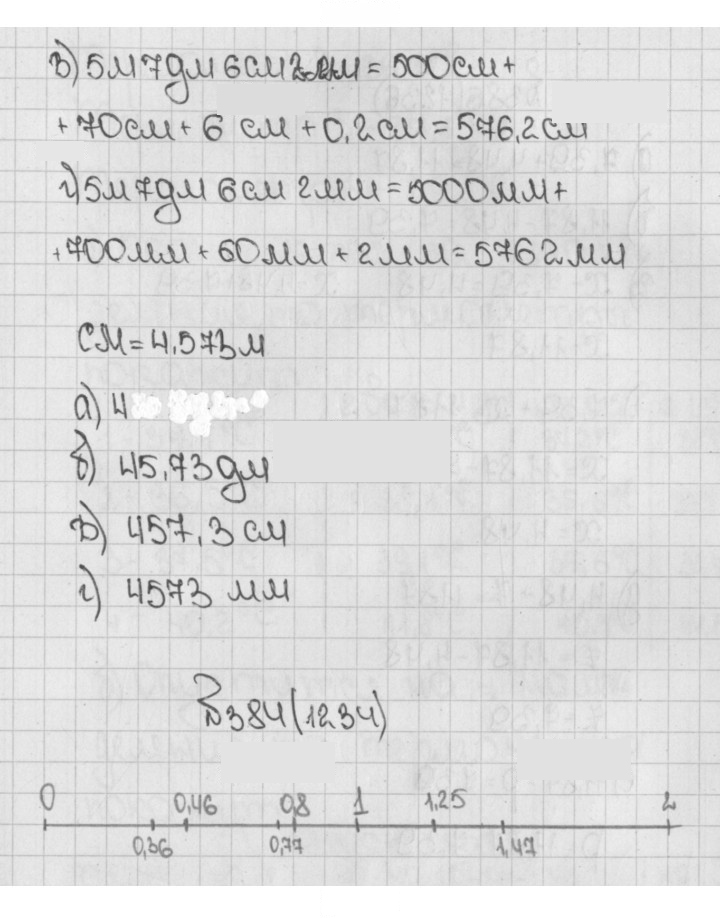 Скан решения номера 384 (1233)
