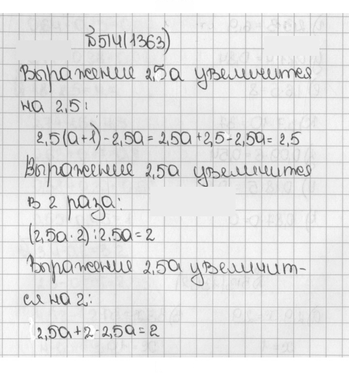 Скан решения номера 514 (1363)