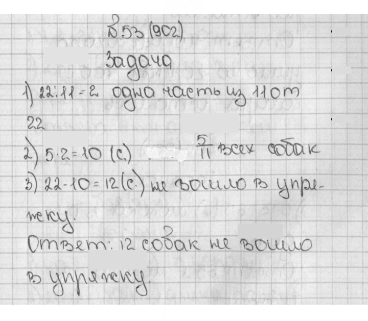 Скан решения номера 53 (902)