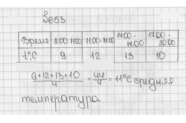 Скан решения номера 653