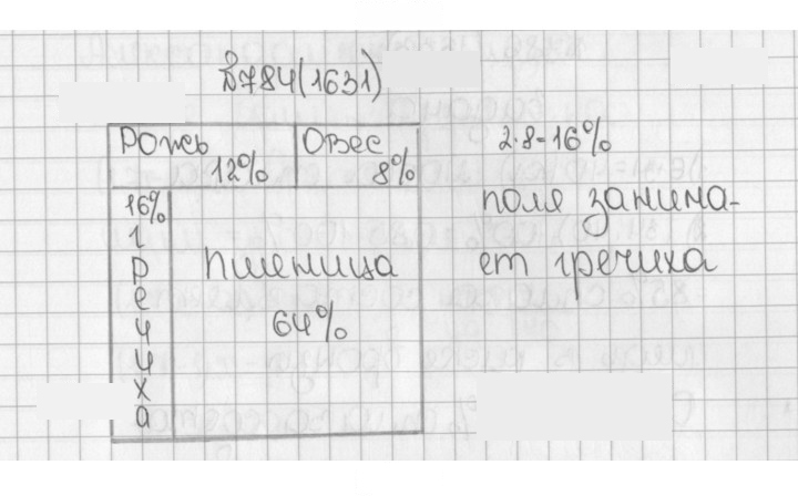 Скан решения номера 784 (1631)