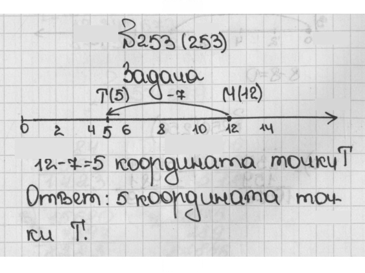 Скан решения номера 253 (253)