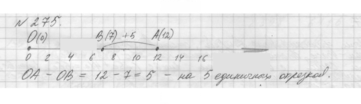 Скан решения номера 275 (275)