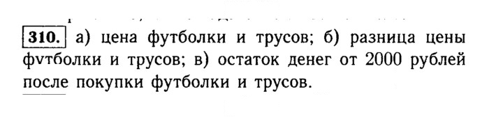 Скан решения номера 310 (310)