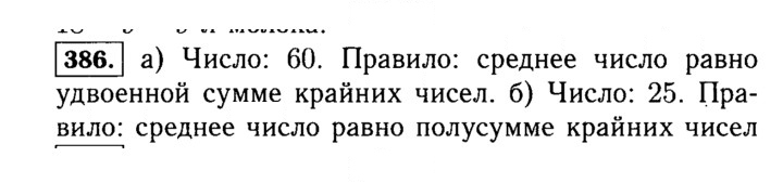 Скан решения номера 386 (386)