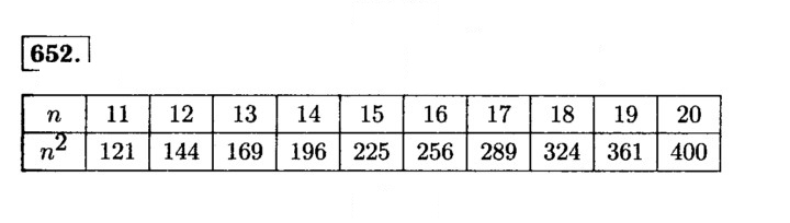Скан решения номера 652 (652)