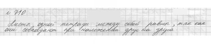 Скан решения номера 710 (712)