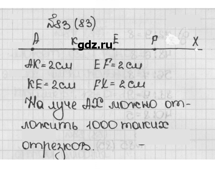 Скан решения номера 83 (83)