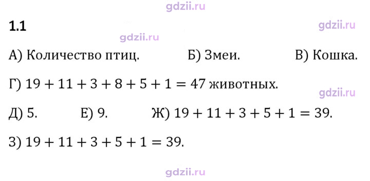 Скан решения номера 1.1