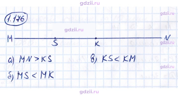 Скан решения номера 1.176
