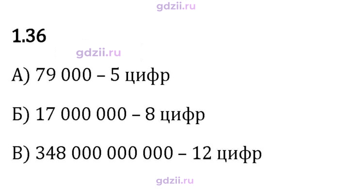Скан решения номера 1.36