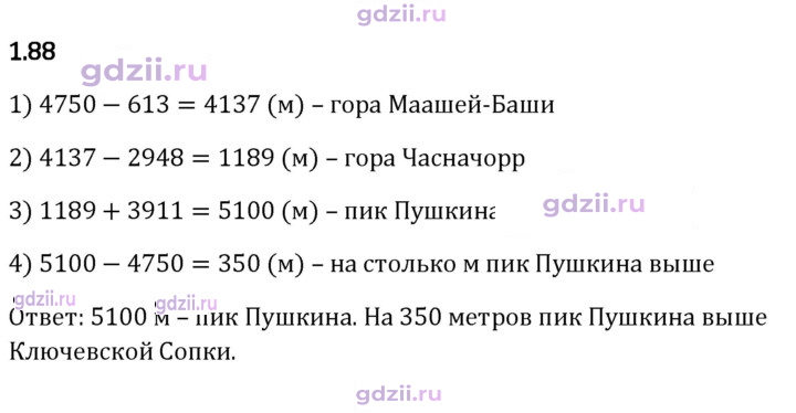Скан решения номера 1.88