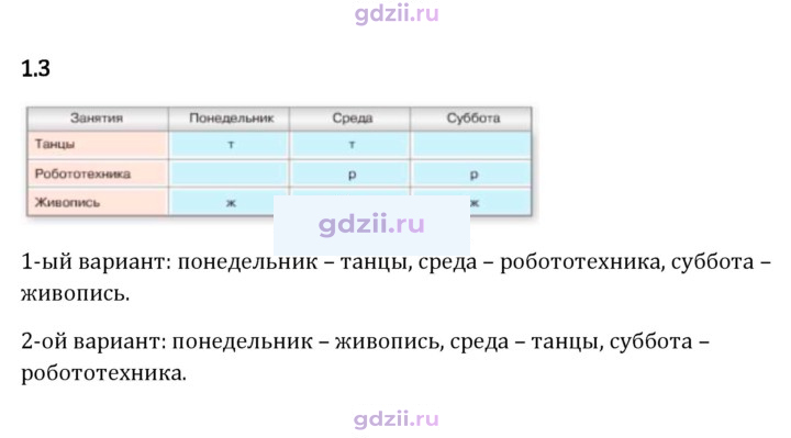 Скан решения номера 1.3