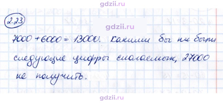 Скан решения номера 2.23