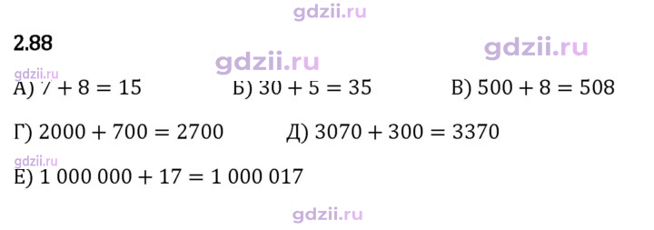 Скан решения номера 2.88