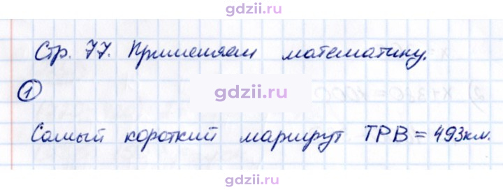 Скан решения номера 1