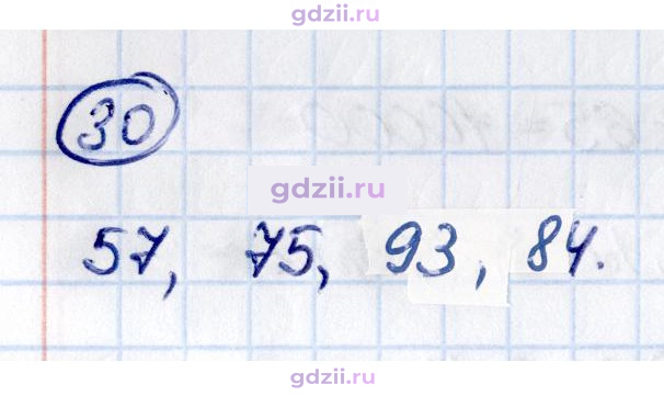 Скан решения номера П.30