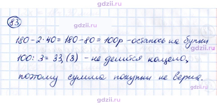 Скан решения номера П.83