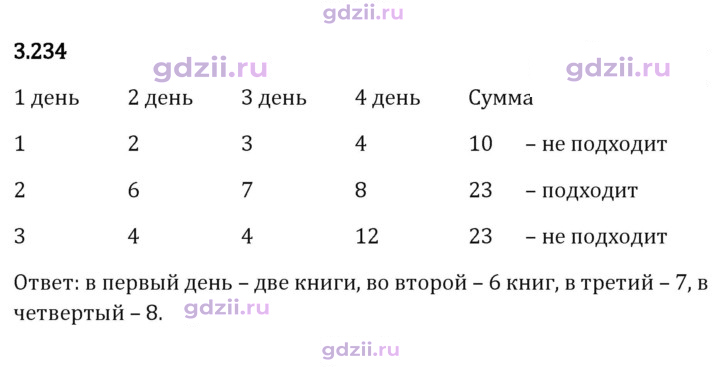 Скан решения номера 3.234