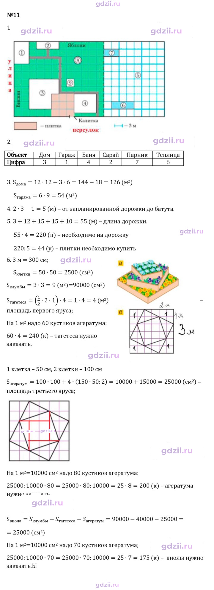 Скан решения номера 11