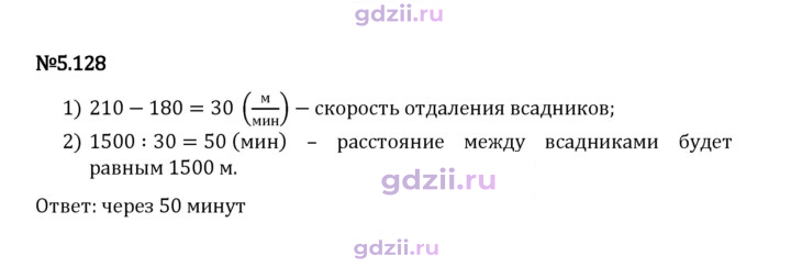 Скан решения номера 5.128