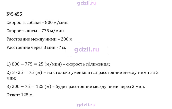 Скан решения номера 5.455