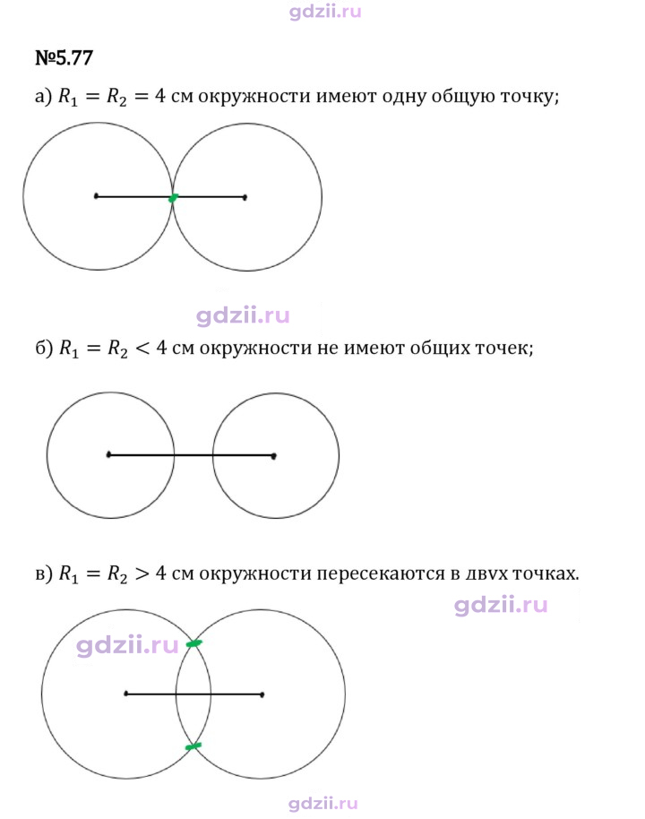 Скан решения номера 5.77