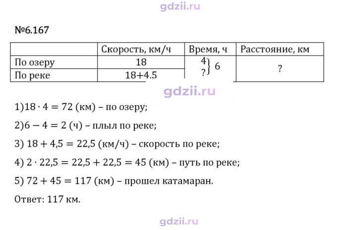 Скан решения номера 6.167