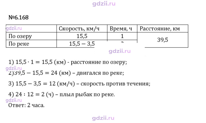 Скан решения номера 6.168