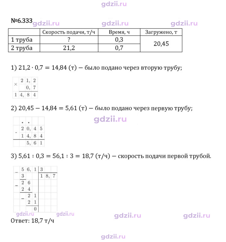Скан решения номера 6.333
