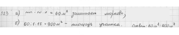 Скан решения номера 323