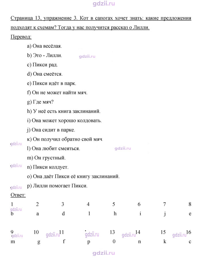 Скан решения номера 13