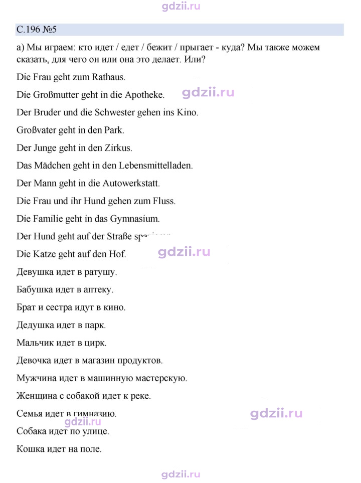 Скан решения номера 196