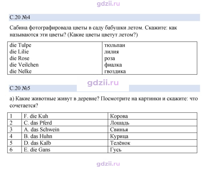 Скан решения номера 20