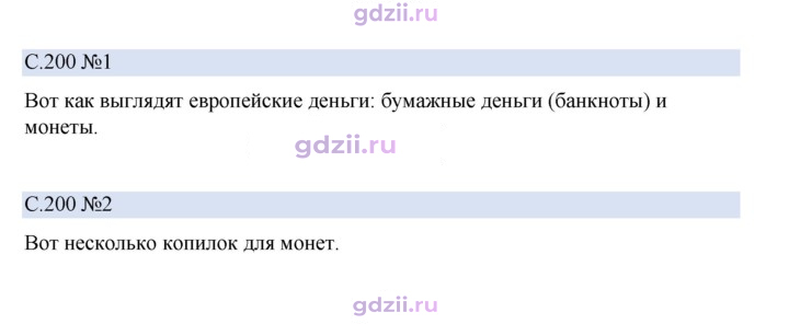Скан решения номера 200