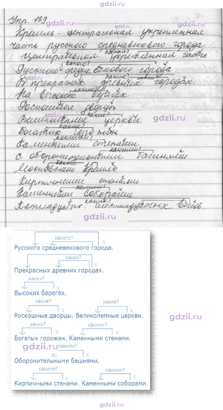 Скан решения номера 189
