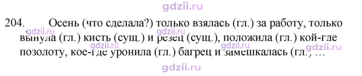 Скан решения номера 204