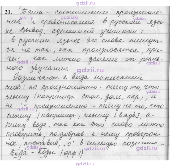 Скан решения номера 21