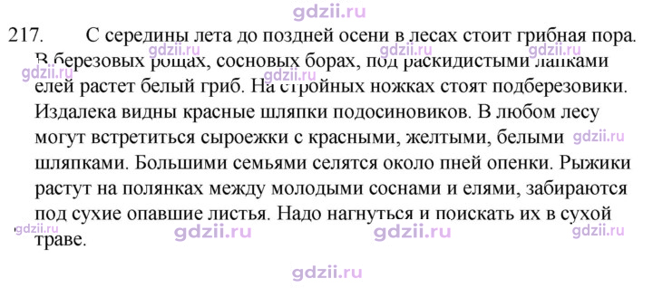 Скан решения номера 217