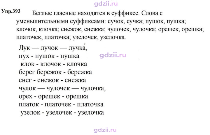Скан решения номера 393