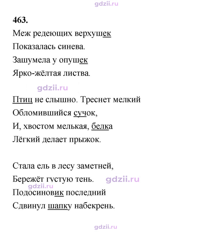 Скан решения номера 463