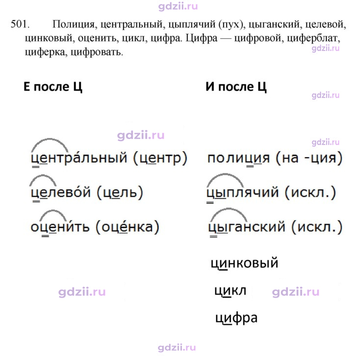 Скан решения номера 501