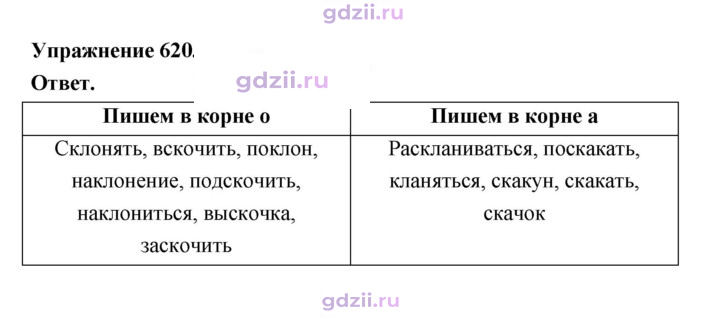 Скан решения номера 620