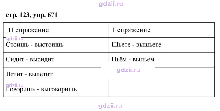 Скан решения номера 671