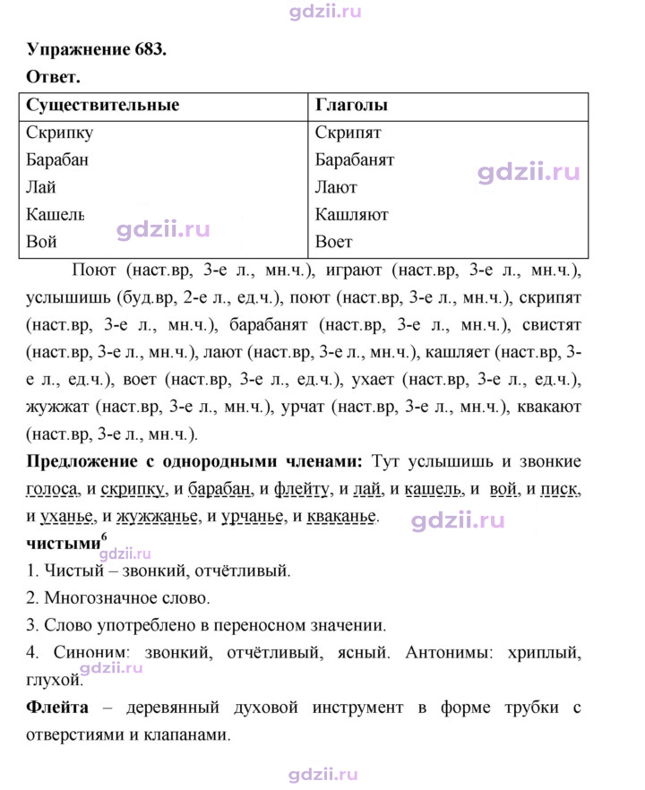 Скан решения номера 683