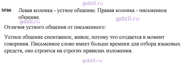 Скан решения номера 80