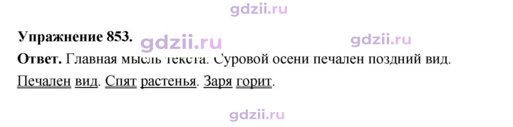 Скан решения номера 853