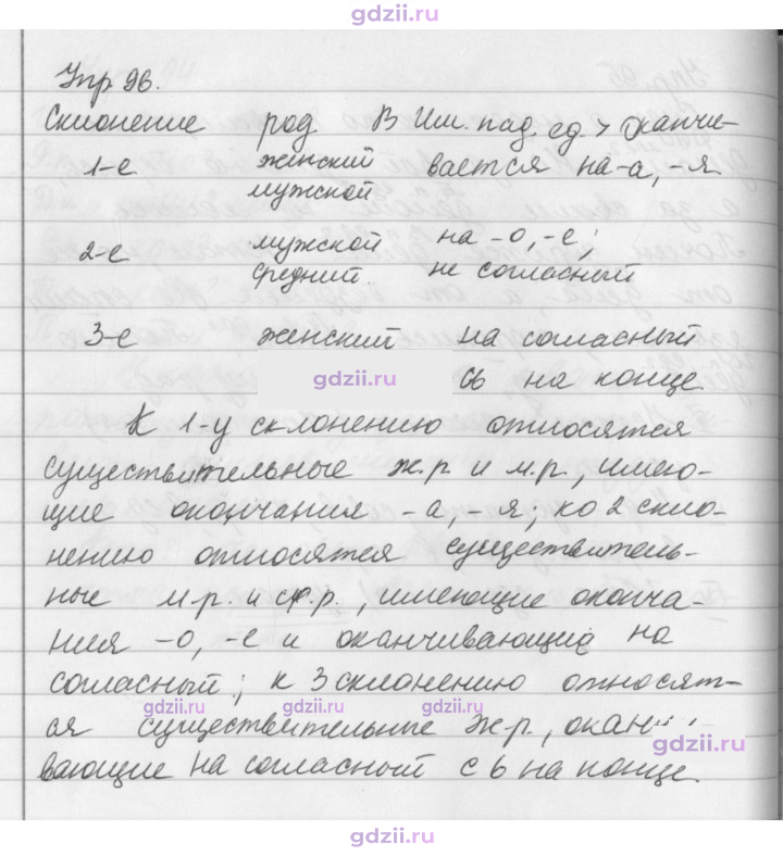 Скан решения номера 96